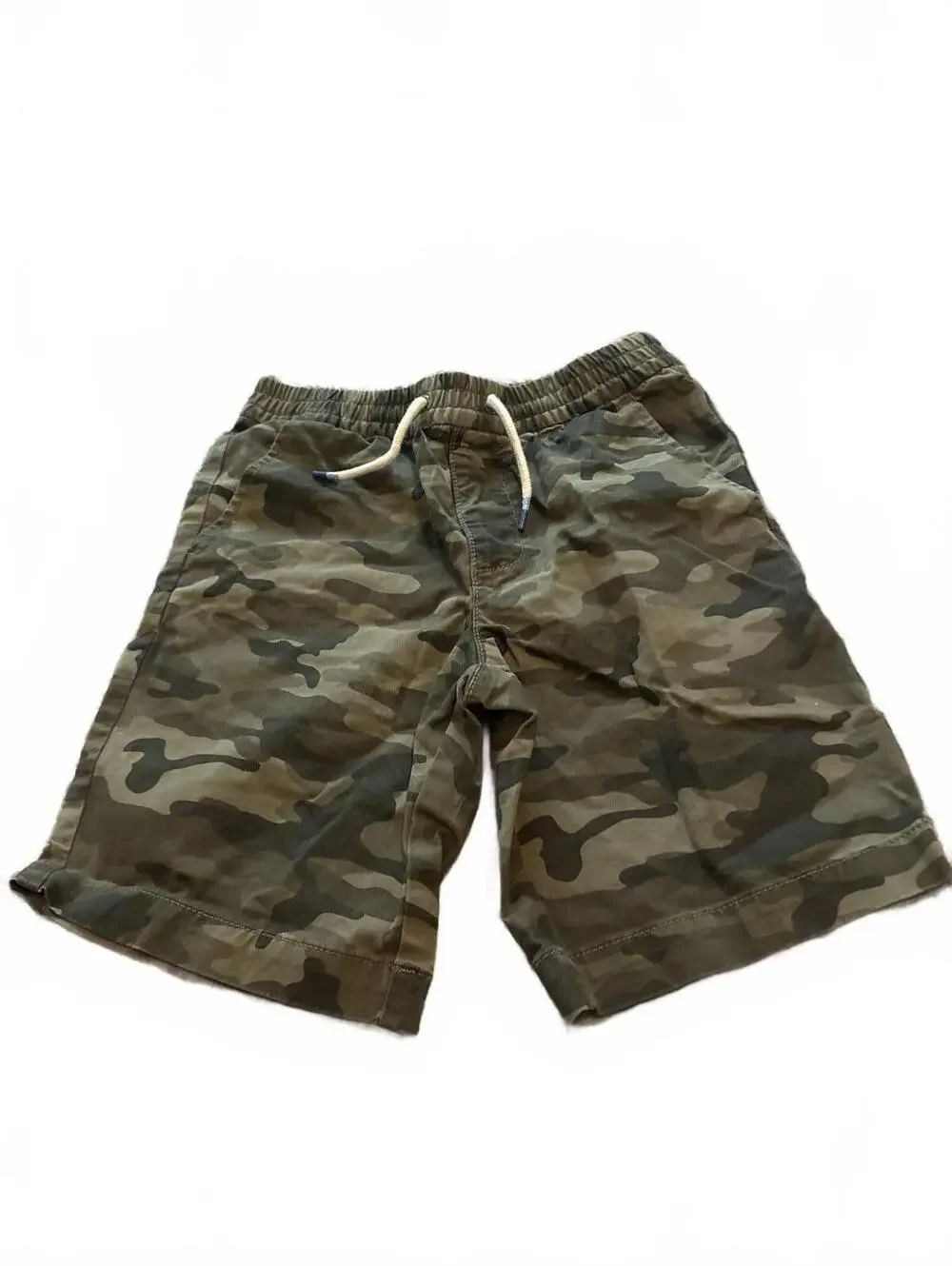 GAP Kids Boys Camouflage Elastic Waist Shorts Large